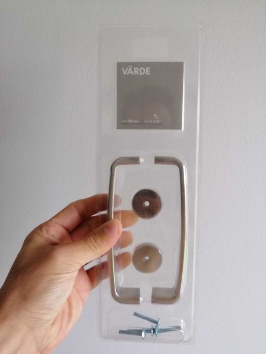 Puxador cromado para porta (2 unidades)64740477998467124