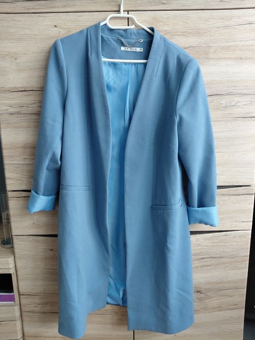 Długi damski żakiet Qiosque rozmiar 40