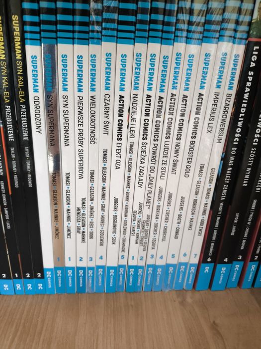 Superman DC odrodzenie dwie kompletne serie