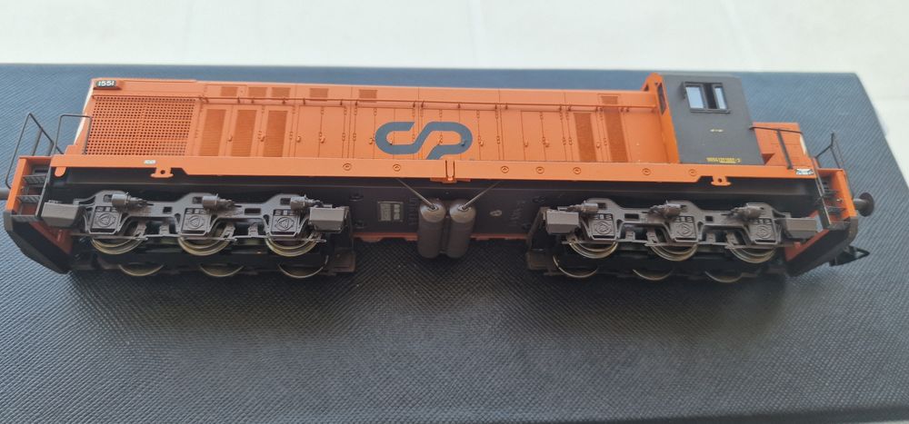 Locomotiva em latão  nova caixa