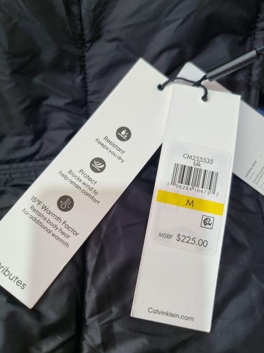 Оригінал 100% чоловіча куртка Calvin Klein М