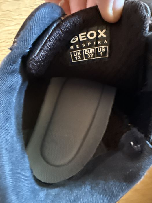 Botas geox castanho camurça 32