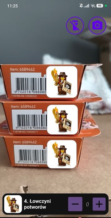 Lego seria 29 Łowczyni Potworów 3 sztuki