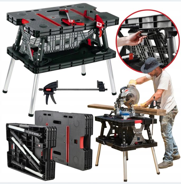 Верстак переносний Keter 237005 Folding Work Table Pro
