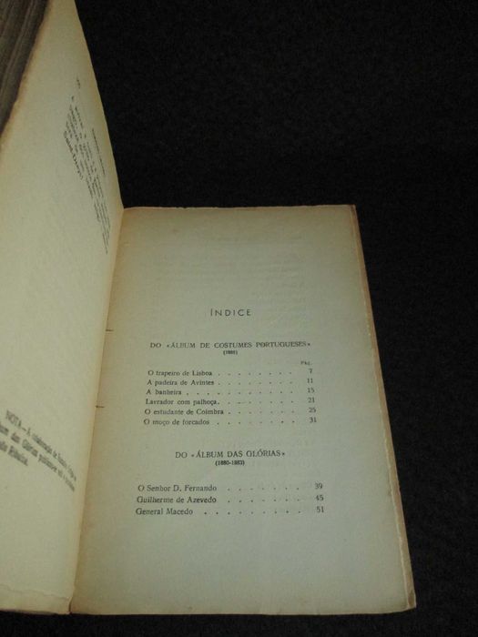 Livro Costumes e perfis Obras Completas de Ramalho Ortigão