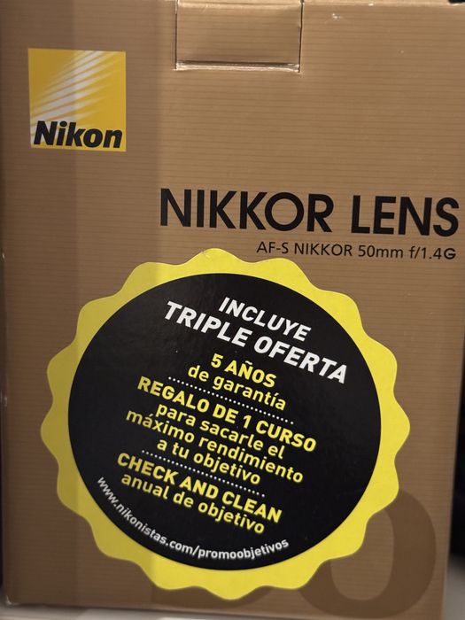 Nikon AF-S 50mm F 1.4 G - NIKKOR LENS