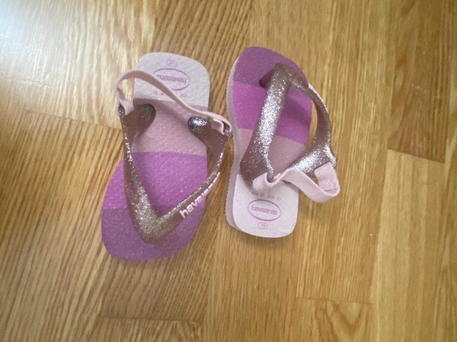 Chinelos HAVAIANAS Baby Palette Glow (COMO NOVA) Pink - 21