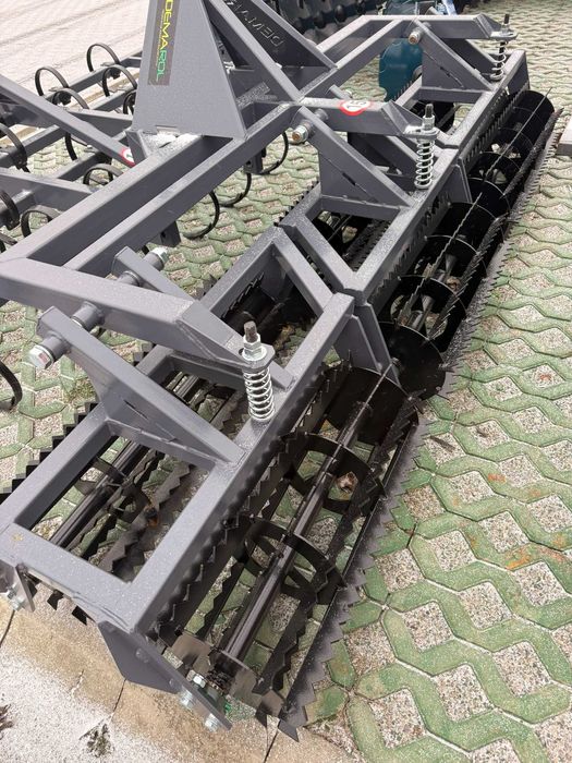 Podwójny wał dociskowy agregat