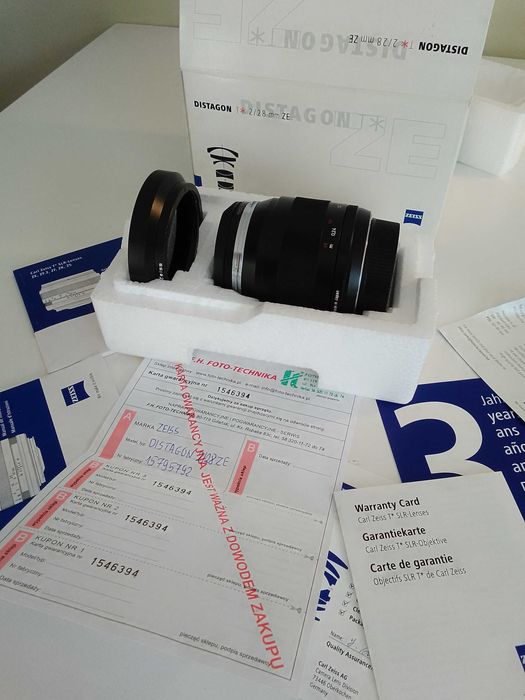 obiektyw Zeiss DISTAGAN 2/28 ZE