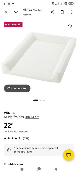 Artigos de bebé variados