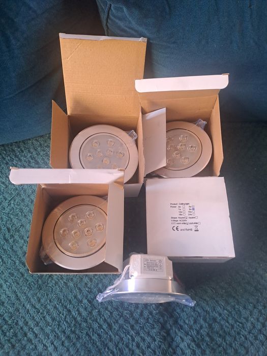 Lampy sufitowe led 9w