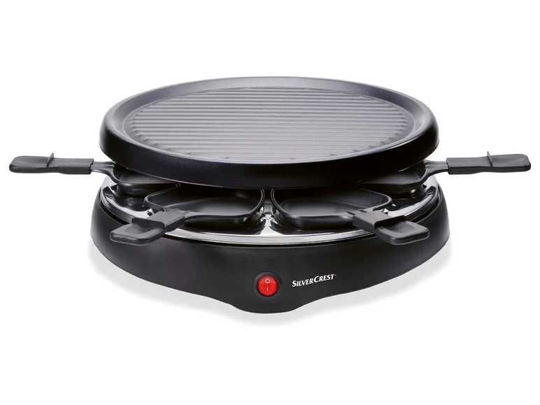 SILVERCREST® KITCHEN TOOLS Grill elektryczny raclette, 800 W, Ø 29 cm