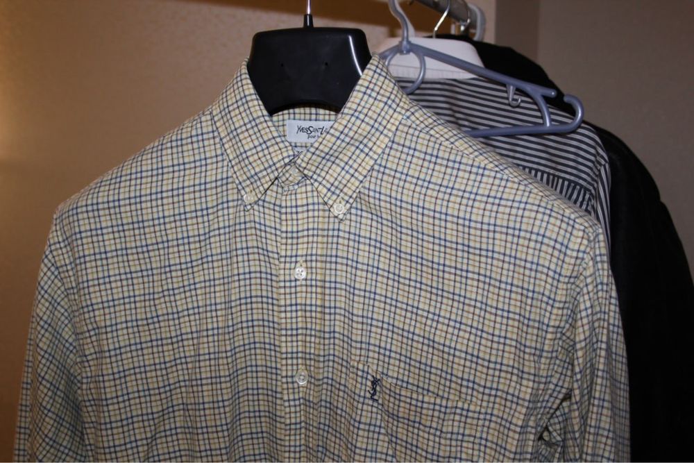 Рубашка YSL yves saint laurent, vintage