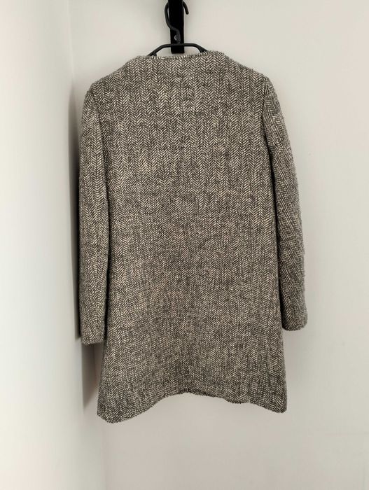 Szary Płaszcz h&m 38-40