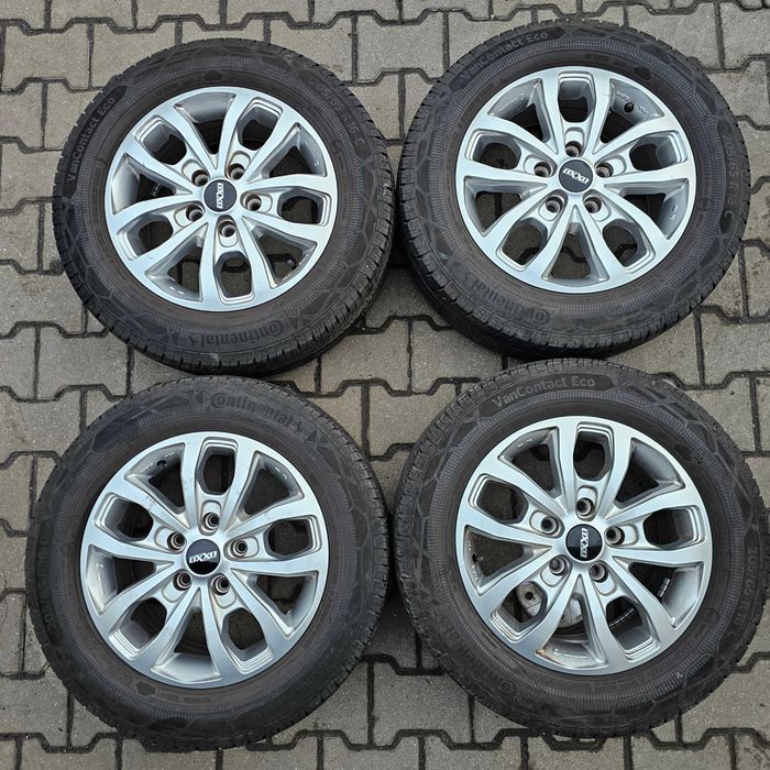 4szt felgi aluminiowe używane OXXO 6,5x16 ET52 5x120x65 VW T5 , T6