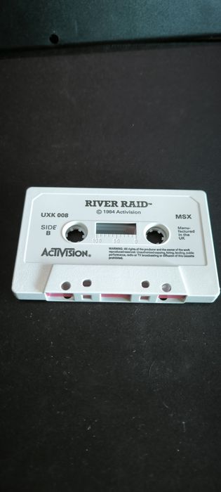 Jogo MSX - River Raid (Activision / Caixa Rígida Original)