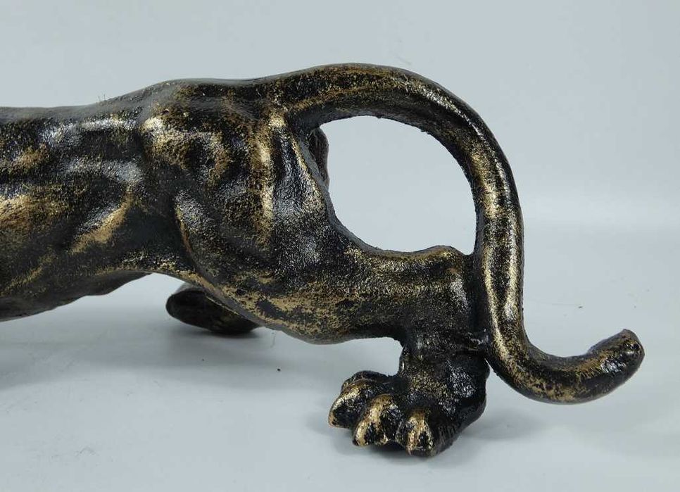 Figura rzeźba PANTERA kot puma żeliwo 41 cm 4 kg