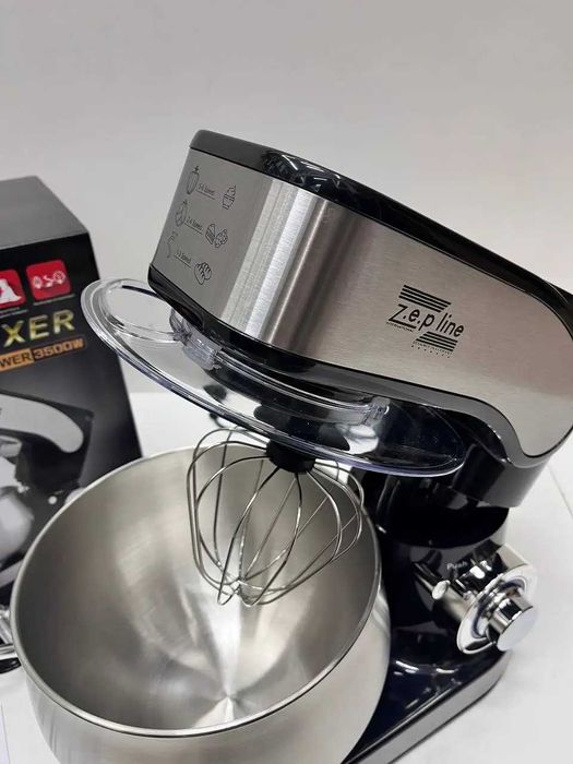 Планетарный миксер тестомес ZP-136 тістоміс планетарний міксер 6 л.