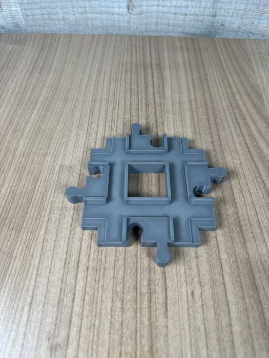 Skrzyżowanie kolejowe 4= kompatybilne z klockami LEGO DUPLO, pociąg