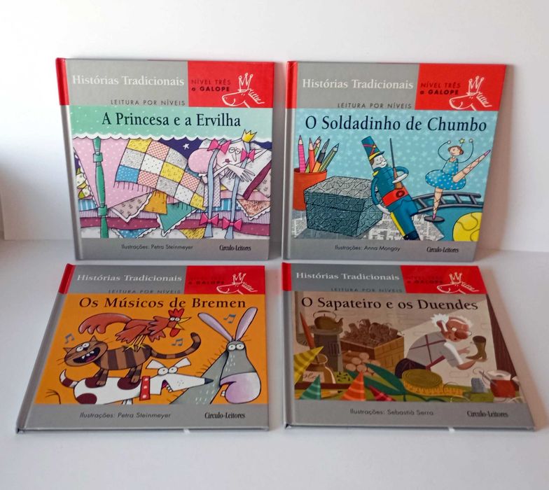 Livros da Coleção - Histórias Tradicionais - Leitura por níveis