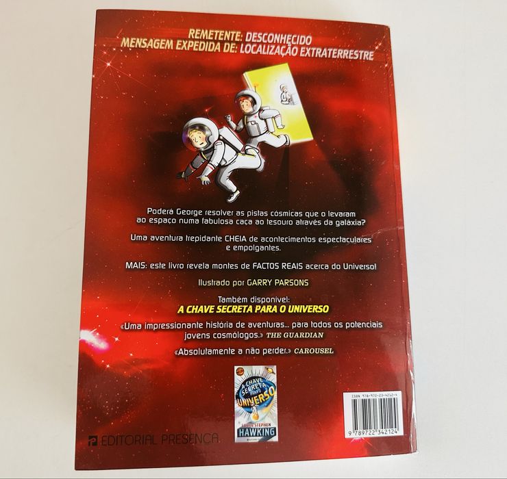 Livro Caça ao Tesouro no Espaço (com envio)