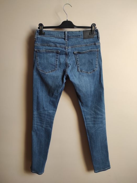 Big Star jeansy męskie W30 L34 proste długie denim S