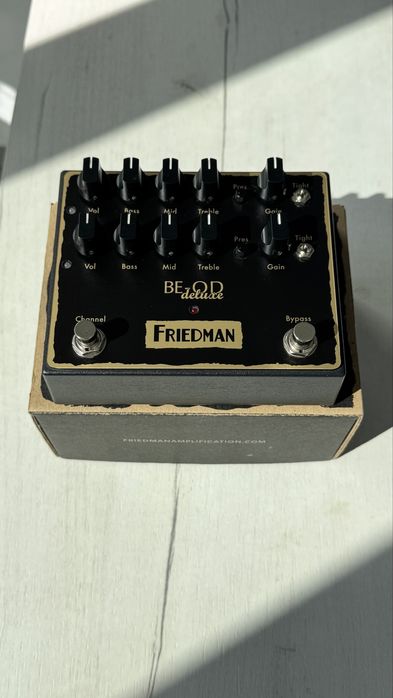 Friedman BE-OD Deluxe (distortion, overdrive, boss, mxr, jhs, wampler, bogner)
