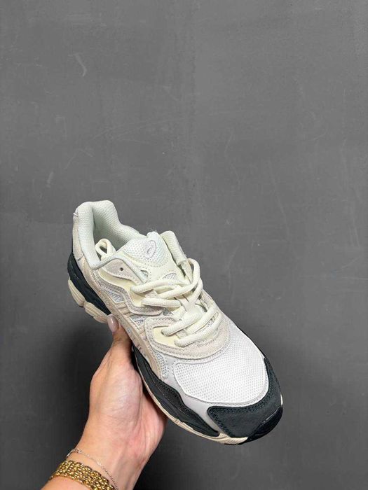 ‼️ НОВІ Кросівки Asics Gel-NYC White Beige Grey