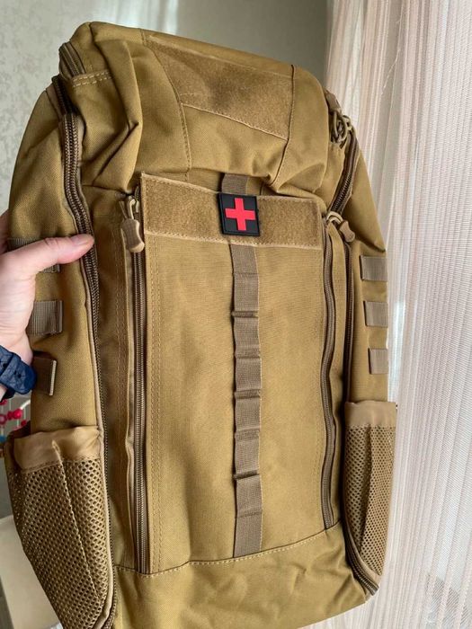 Медичний тактичний рюкзак Medical койот олива Військовий рюкзак
