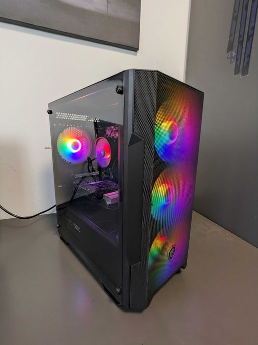 Komputer gamingowy do gier RTX 2070 Super SSD M.2 Ryzen 5 3600 LED