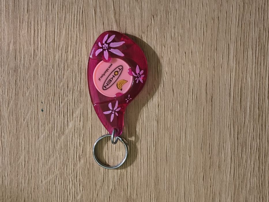 Breloczek brelok róż zawieszka token słonik