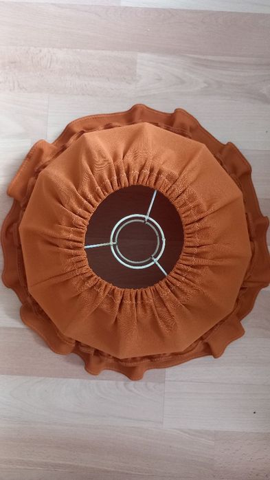 Abażur z PRL-u średnica 30 wysokość 18 cm