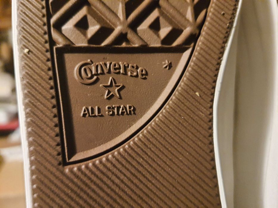 Białe nowe damskie tenisówki Converse, rozm. 40,