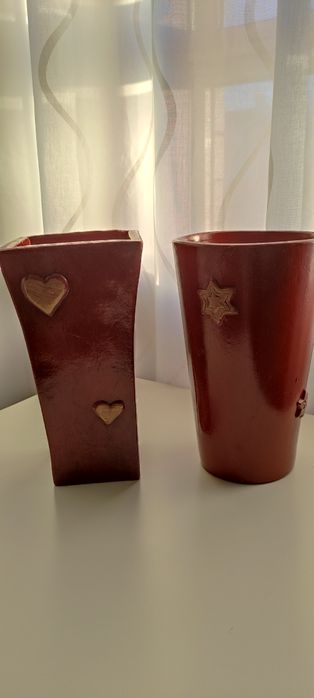 Jarras cerâmica decorativas novas