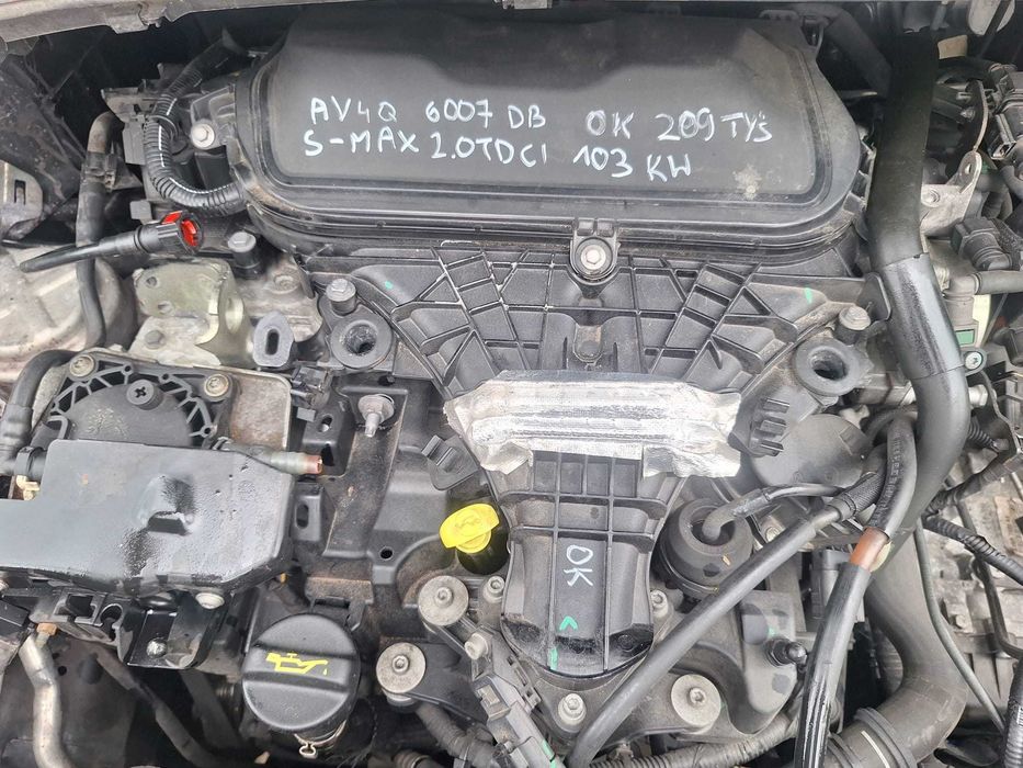 Silnik 2.0 tdci AV4Q 6007DB Ford S-Max Euro 5 gwarancja