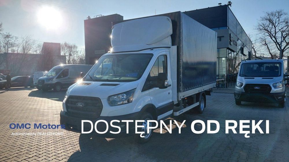 Ford Transit  , 2025r. 2.0L EcoBlue 165Km M6 RWD skrzynia z plandeką