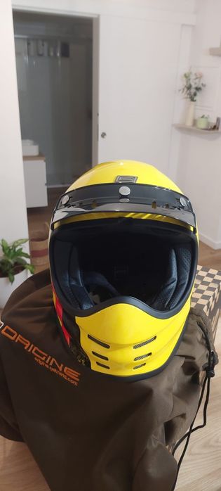 Capacete origine Virgo Danny Yellow