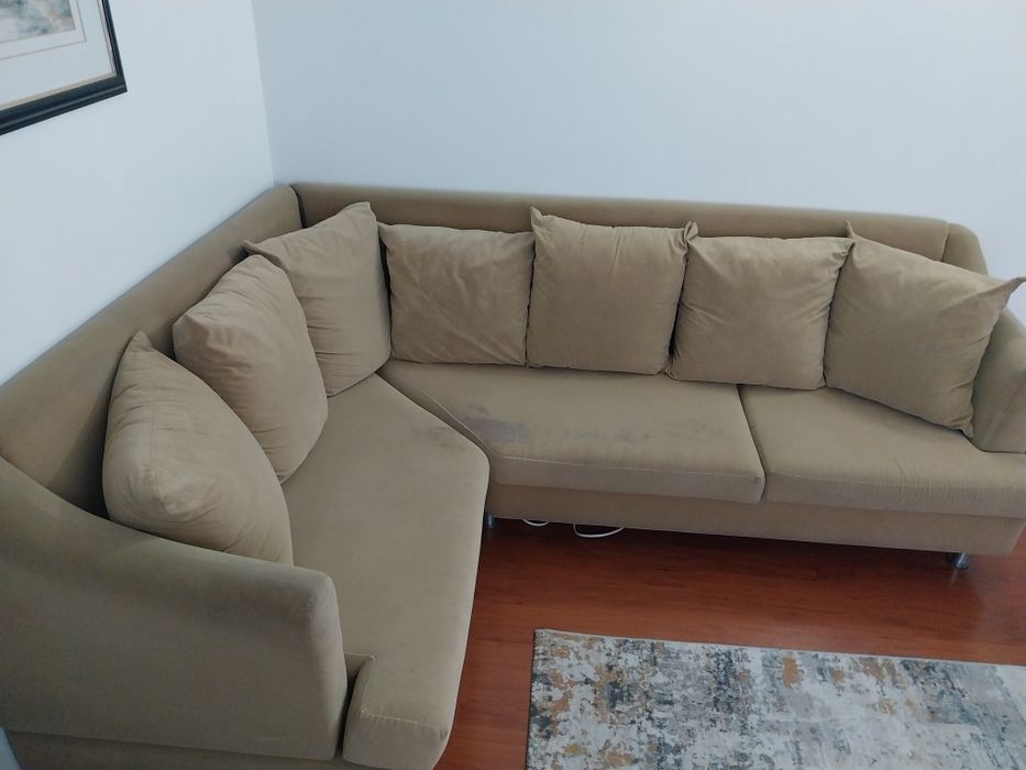 Sofá de canto usado