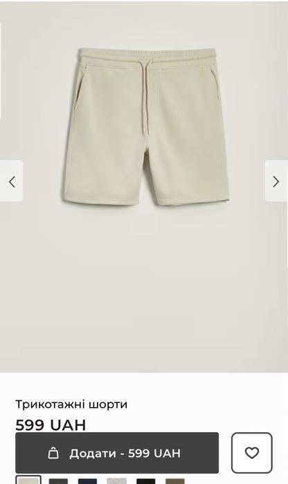 Нові шорти HOUSE розмірS
