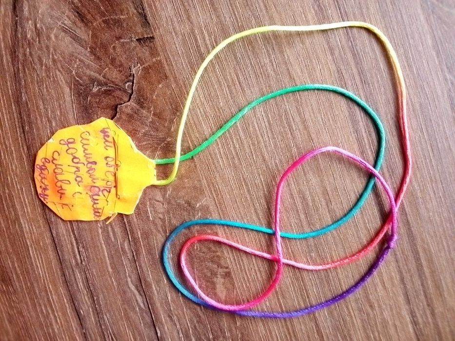 Дитячі саморобки - "оберіг"