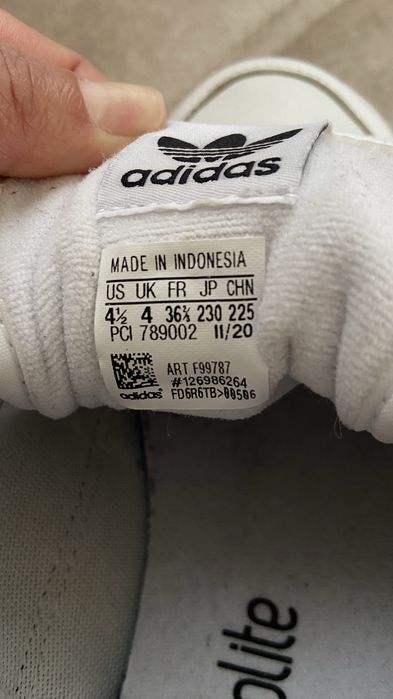 Sapatilhas adidas continental 80 nr36 2/3