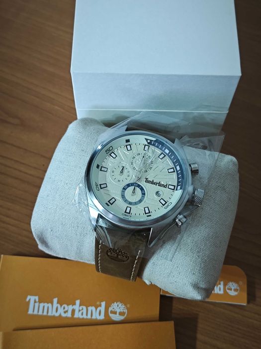 Relógio Timberland Castanho & Bege
