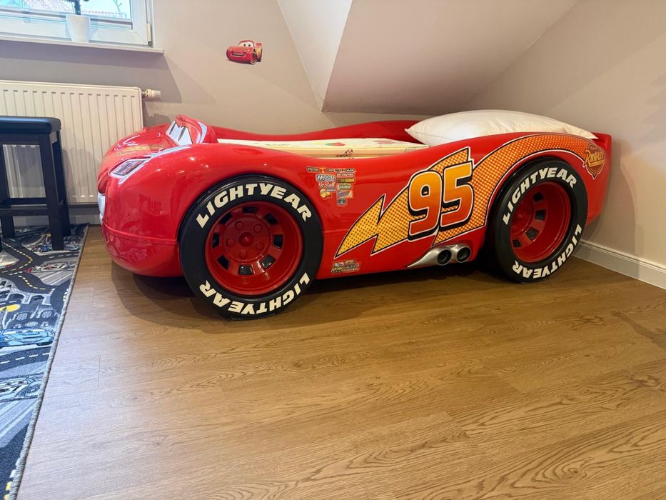 Auto zygzak McQueen Łóżko dzieciece chlopiece do spania