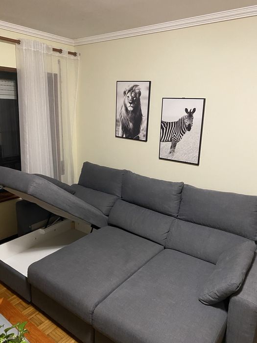 Sofá chaise longue Ikea