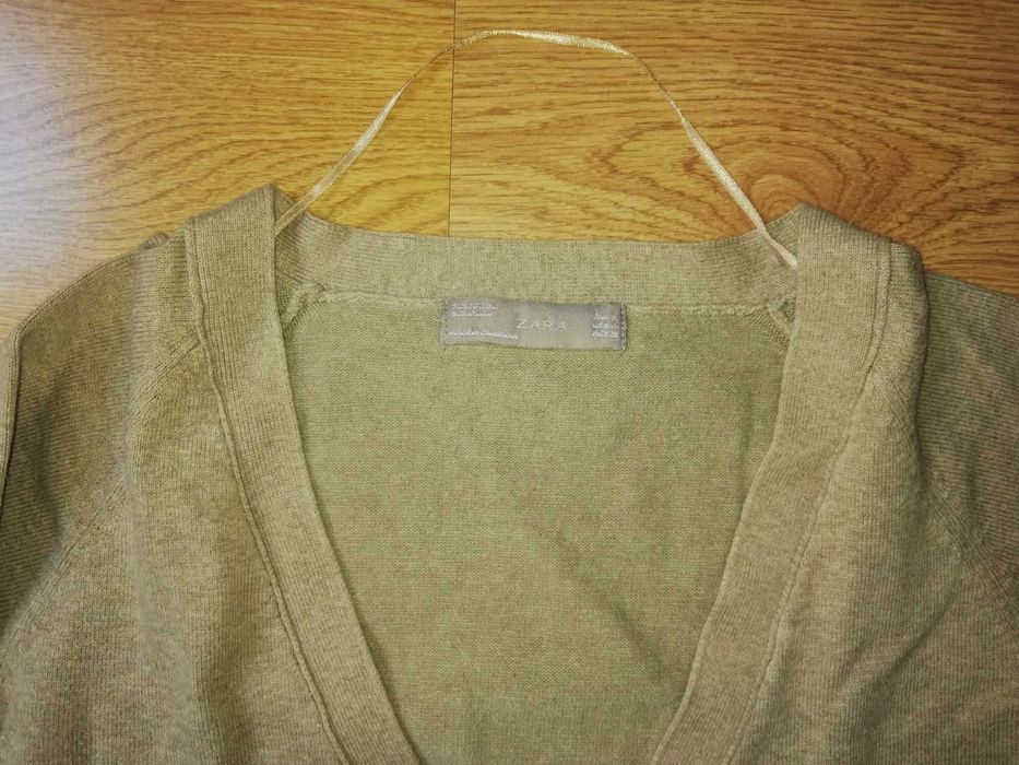 Casaco malha da Zara