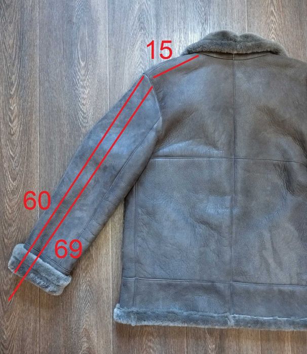 Зимова куртка чоловіча натуральна Дубленка мужская натуральная овчина.