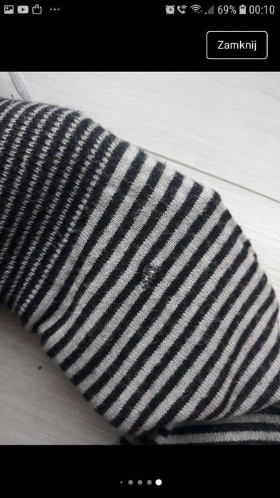sweterek paski ZARA