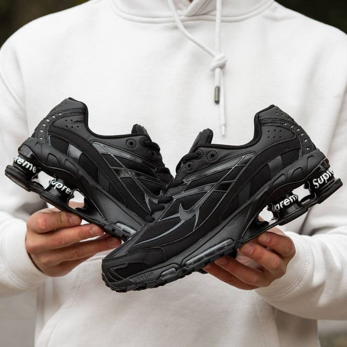 БЕЗ ПРЕДОПЛАТ ‼️Supreme x Nike Shox Ride 2 SP Black / Найк Шокс Супрім