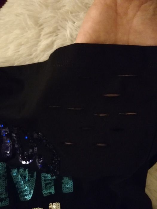 T-SHIRT GAUDI JEANS GJ M 38 36/38/40 M/L czarna, koszulka GAUDI JEANS