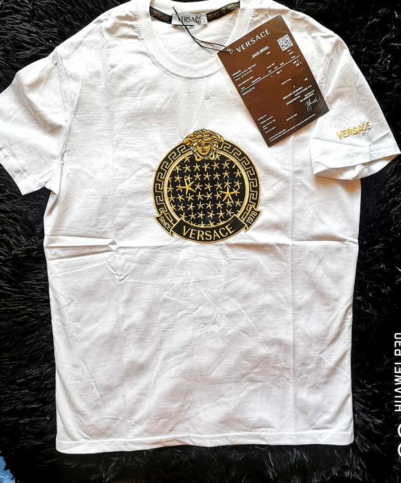 Koszulka Versace męska bawełniana rozmiar XXL